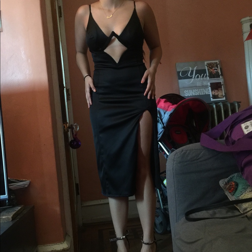 NBD JAMES REVOLVE BLACK DRESS